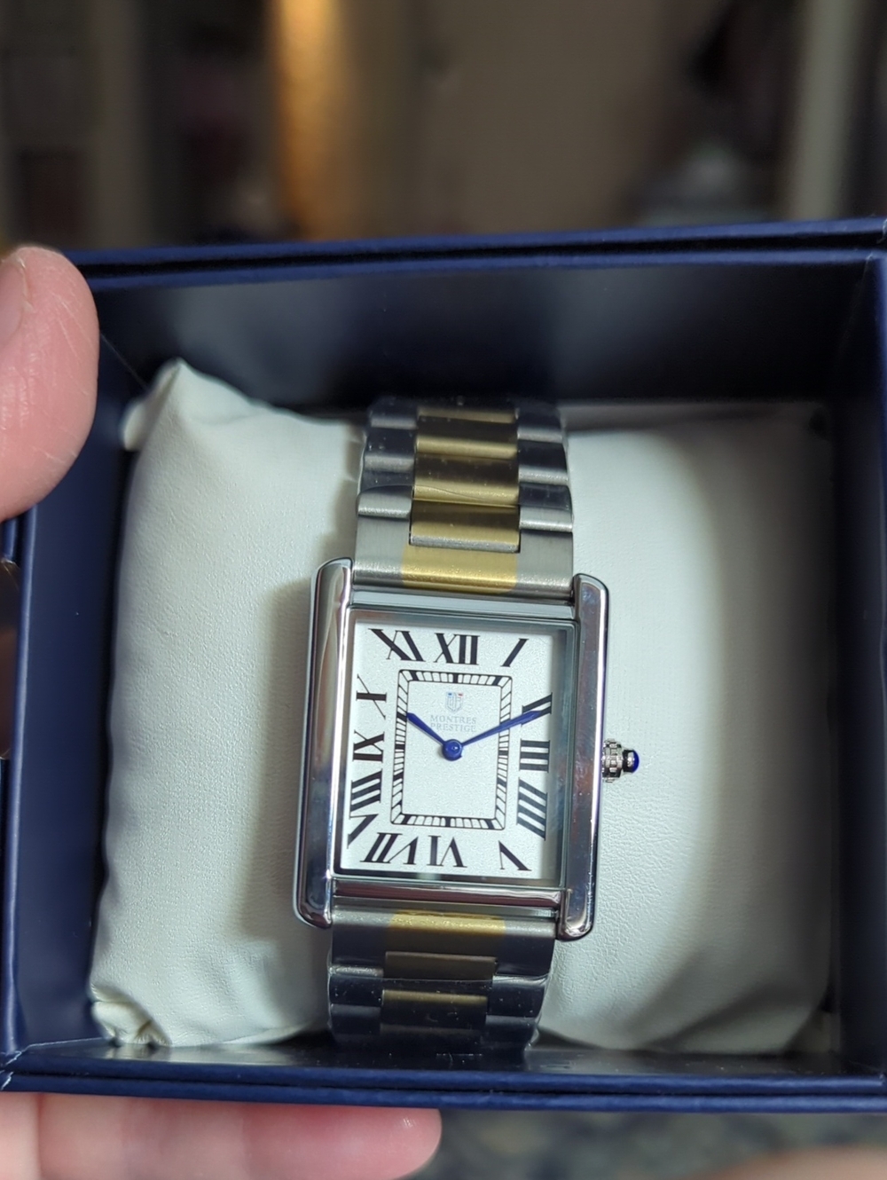NEW Two-Tone Invicta's Montres Prestige Roman Numeral Watch